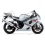 Adhesivo sticker SUZUKI GSX-R 1000 AÑO 2003 PLATA (Producto compatible)
