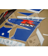 Suzuki GSX-R 1000 2003 - WHITE/BLUE VERSION VERSION DECALS SET