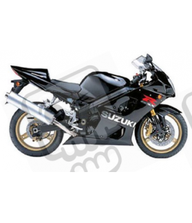 Suzuki GSX-R 1000 2004 - BLACK VERSION VERSION DECALS SET