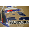 Suzuki GSX-R 1000 2004 - WHITE/BLUE VERSION DECALS SET