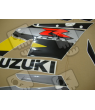 Suzuki GSX-R 1000 2004 - YELLOW/GREY VERSION DECALS SET
