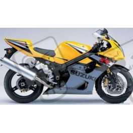 Suzuki GSX-R 1000 2004 - YELLOW/GREY VERSION DECALS SET