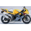 Adhesivo sticker SUZUKI GSXR 1000 AÑO 2004 AMARILLO/GRIS (Producto compatible)