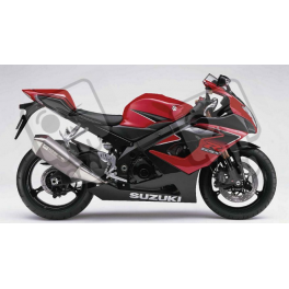 Suzuki GSX-R 1000 2006 - RED/BLACK VERSION DECALS SET