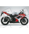 Suzuki GSX-R 1000 2007 - SILVER/RED VERSION DECALS SET