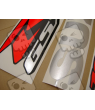 Suzuki GSX-R 1000 2008 - BLUE VERSION DECALS SET
