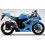 Adhesivo sticker SUZUKI GSXR 1000 AÑO 2008 AZUL (Producto compatible)