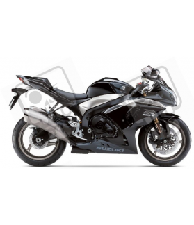 Suzuki GSX-R 1000 2009 - BLACK VERSION DECALS SET (Compatible Product)