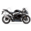 Adhesivo sticker SUZUKI GSXR 1000 AÑO 2009 NEGRO (Producto compatible)