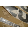 Suzuki GSX-R 1000 2009 - WHITE VERSION DECALS SET