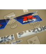 Suzuki GSX-R 1000 2010 - WHITE/BLACK VERSION DECALS SET