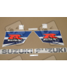 Suzuki GSX-R 1000 2010 - WHITE/BLACK VERSION DECALS SET