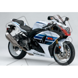 Suzuki GSX-R 1000 2013 - 1 MILLION COMMEMORATIVE EDITION DECALS SET