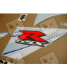 Suzuki GSX-R 1000 2014 - WHITE/BLUE/BLACK VERSION DECALS SET