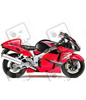 SUZUKI HAYABUSA 2005 - RED/BLACK VERSION DECALS