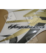 SUZUKI HAYABUSA 2008 - BLACK VERSION DECALS