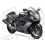 Adhesivo SUZUKI HAYABUSA AÑO 2008 NEGRO (Producto compatible)