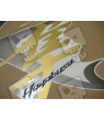 SUZUKI HAYABUSA 2008 - DARK BLUE VERSION DECALS