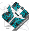 FOX FACTORY 34 2018 DECALS BLACK FORKS
