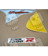 SUZUKI HAYABUSA 2012 - WHITE VERSION DECALS