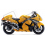 Pegatinas adhesivos SUZUKI HAYABUSA AÑO 2013 AMARILLO (Producto compatible)