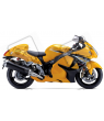 SUZUKI HAYABUSA 2013 - YELLOW VERSION DECALS