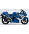 SUZUKI HAYABUSA 2008 - DARK BLUE VERSION DECALS