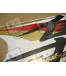 SUZUKI HAYABUSA 2008 - DARK BLUE VERSION DECALS