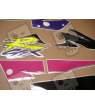 Suzuki GSX-R 1100 1995 - BLACK/PURPLE/PINK VERSION DECALS