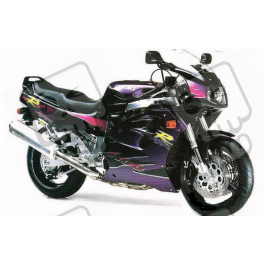 Suzuki GSX-R 1100 1995 - BLACK/PURPLE/PINK VERSION DECALS