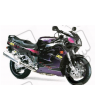 Suzuki GSX-R 1100 1995 - BLACK/PURPLE/PINK VERSION DECALS
