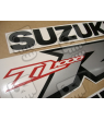 SUZUKI HAYABUSA 2008 - DARK BLUE VERSION DECALS