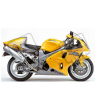 SUZUKI HAYABUSA 2008 - DARK BLUE VERSION DECALS