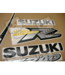 SUZUKI HAYABUSA 2008 - DARK BLUE VERSION DECALS
