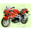 Adhesivo SUZUKI TL1000S 1998 ROJO (Producto compatible)