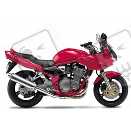 Suzuki Bandit 600S 2001 - RED VERSION DECALS