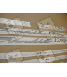 SUZUKI HAYABUSA 2008 - DARK BLUE VERSION DECALS