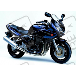 SUZUKI HAYABUSA 2008 - DARK BLUE VERSION DECALS