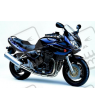 SUZUKI HAYABUSA 2008 - DARK BLUE VERSION DECALS