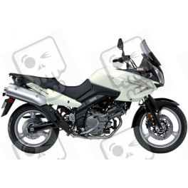 SUZUKI DL650 V-STROM 2010 - WHITE VERSION DECALS