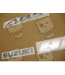 SUZUKI HAYABUSA 2008 - DARK BLUE VERSION DECALS