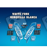 ROCKSHOX SID BRAIN 2018 BLACK FORK DECALS KIT