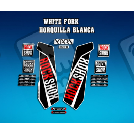 STICKERS FORK ROCK SHOX YARI 2017 AM117 