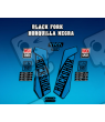 ROCKSHOX SID BRAIN 2018 BLACK FORK DECALS KIT
