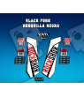 ROCKSHOX SID BRAIN 2018 BLACK FORK DECALS KIT