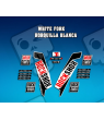 ROCKSHOX SID BRAIN 2018 BLACK FORK DECALS KIT