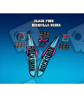 ROCKSHOX SID BRAIN 2018 BLACK FORK DECALS KIT