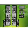 STICKERS FORK ROCK SHOX YARI 2018