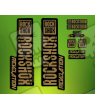 ROCKSHOX SID BRAIN 2018 BLACK FORK DECALS KIT