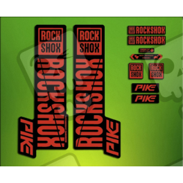 STICKERS FORK ROCK SHOX PIKE 2018